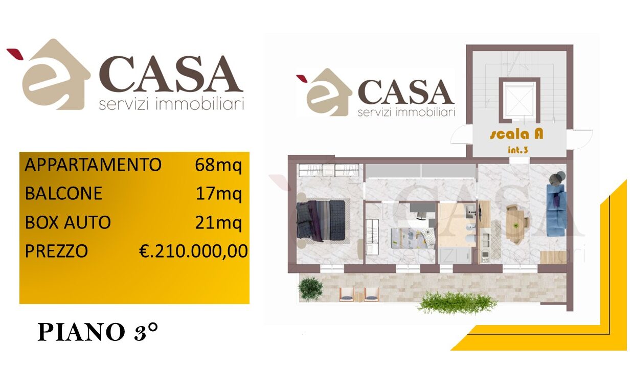 LOTTO A 3 PIANO - 68 CON BOX AUTO